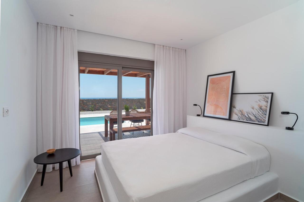 Terra D'Oro Sea View Villa With Private Pool Kiotari Bagian luar foto