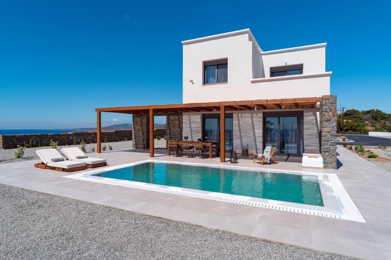Terra D'Oro Sea View Villa With Private Pool Kiotari Ruang foto