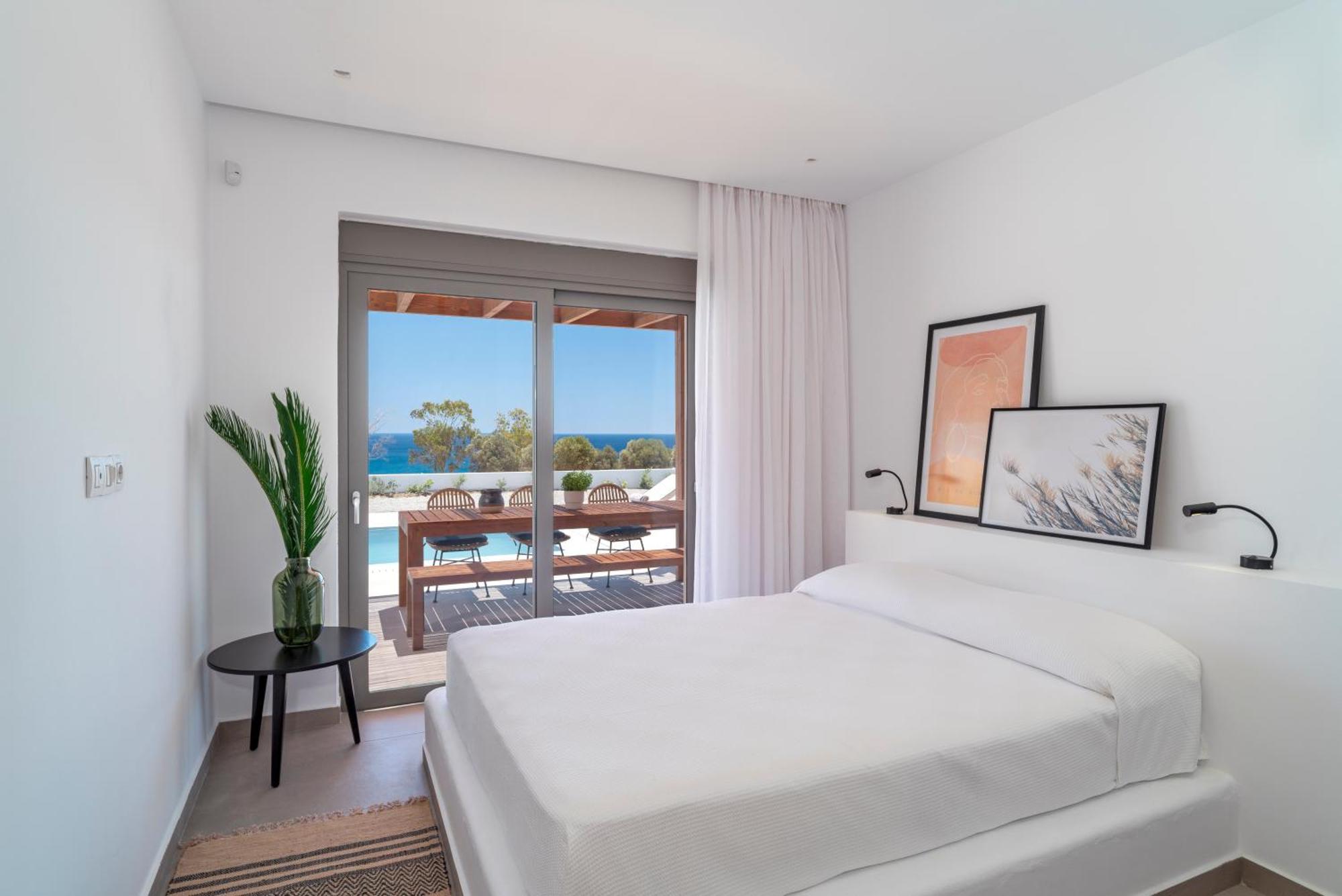 Terra D'Oro Sea View Villa With Private Pool Kiotari Ruang foto